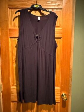 Women’s Tropical Escape Black Swim Suit Cover Up Size 2X